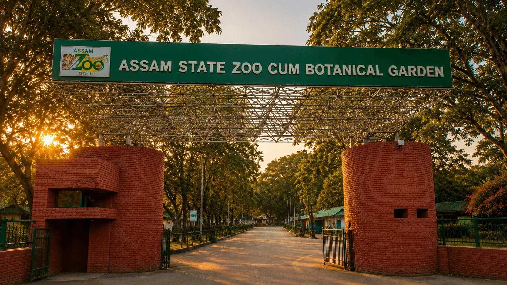 Assam State Zoo nature setting